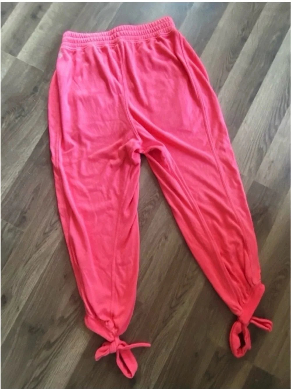 FREE PEOPLE MOVEMENT Hot Pink Boho Strappy Sweatpants Size Small